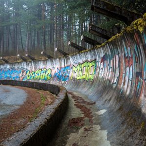 Napušteni objekti Zimskih olimpijskih igara u Sarajevu 1984. godine