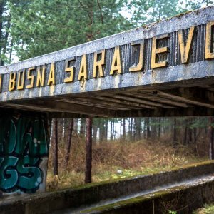 Napušteni objekti Zimskih olimpijskih igara u Sarajevu 1984. godine