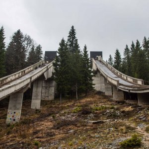 Napušteni objekti Zimskih olimpijskih igara u Sarajevu 1984. godine