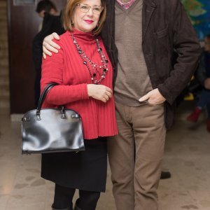 Miro Gavran sa suprugom Mladenom