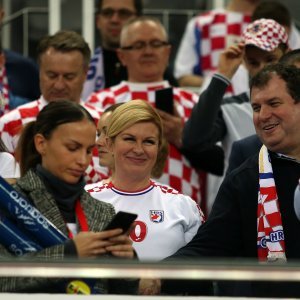 Predsjednica Kolinda Grabar Kitarović i suprug Jakov