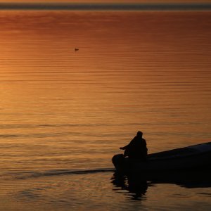 Zalazak sunca u Omišu