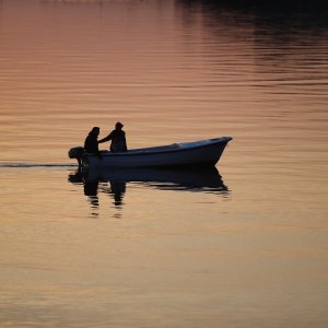 Zalazak sunca u Omišu