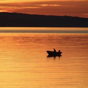 Zalazak sunca u Omišu