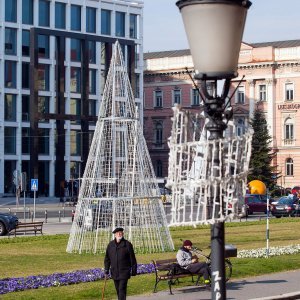Božićni ukrasi u Zagrebu