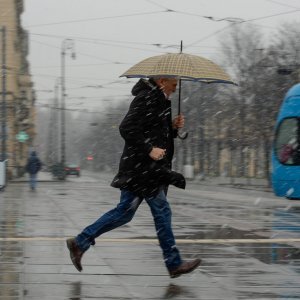 Snijeg u Zagrebu