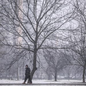 Snijeg u Zagrebu