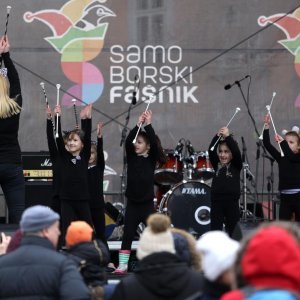 Dječji fašnik i izbor maskiranih obitelji u Samoboru
