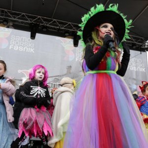 Dječji fašnik i izbor maskiranih obitelji u Samoboru