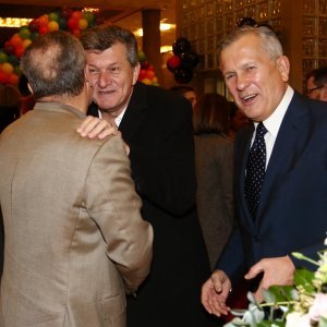 Gradonačelnik Milan Bandić, ministar Milan Kujundžić i doktor Damir Eljuga