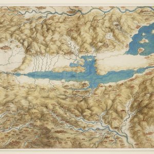 Mapa Valdichiane, 1503-4