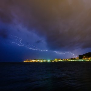 Grmljavinsko nevrijeme u Splitu