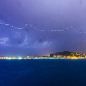 Grmljavinsko nevrijeme u Splitu