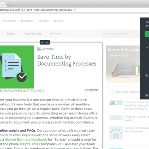 Evernote Web Clipper