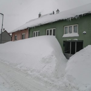 Snijeg u Delnicama i Fužinama