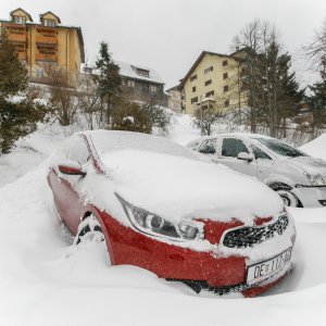 Snijeg u Delnicama i Fužinama