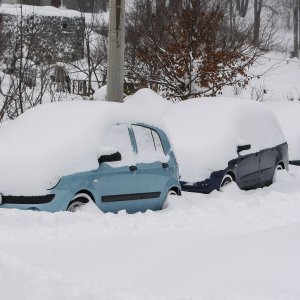 Snijeg u Delnicama i Fužinama