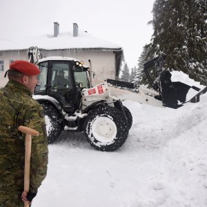 Snijeg u Lici i Gorskom kotaru