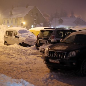 Snijeg u Delnicama i Gorskom kotaru