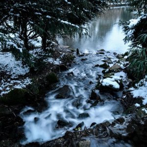 Idilični prizori parka Maksimir prekrivenog snijegom