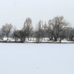 Iznimno niske temperature zaledile su jezero Jarun