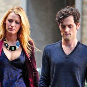 Blake Lively i Penn Badgley