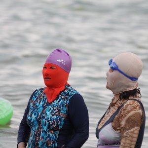 'Facekini' - bikini za glavu na kineskoj plaži