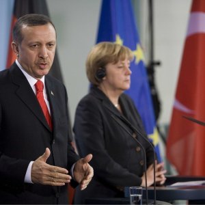 Angela Merkel i Recep Erdogan