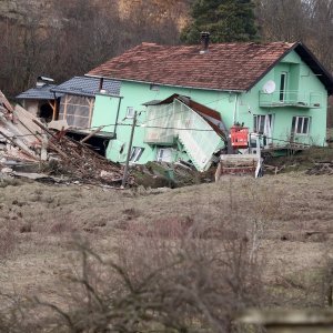 Klizište u Kostajnici