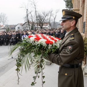 Pogreb stožernog generala Petra Stipetića