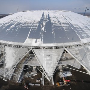 Radovi na stadionu Samara Arena