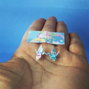 Minijaturni origami Stacie Tamaki