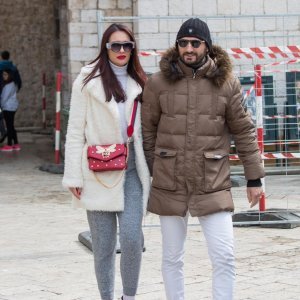 Ulična moda na Stradunu