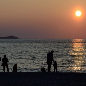 Zalazak sunca u Dubrovniku