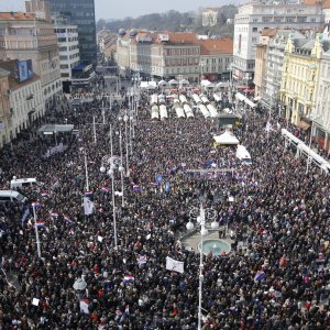 Prosvjed protiv Istanbulske konvencije