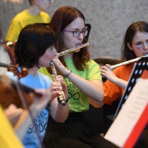 Koncert Simfonijskog orkestra mladih održan u NSK