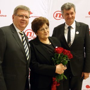 Mirando Mrsić, Marija Rukavina i Milan Kujundžić