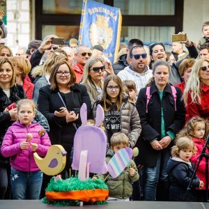 Šibenik: Tradicionalni Uskrsni doručak na Trgu Petra Šubića