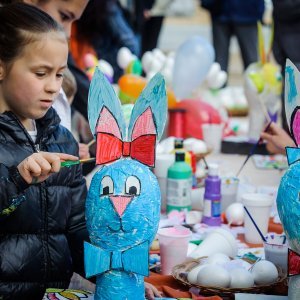 Šibenik: Tradicionalni Uskrsni doručak na Trgu Petra Šubića