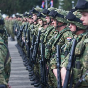 Ispraćaj 2. hrvatskog kontingenta u Poljsku