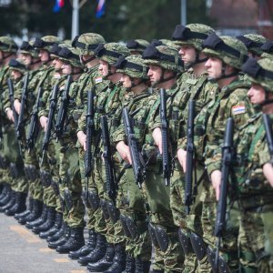 Ispraćaj 2. hrvatskog kontingenta u Poljsku