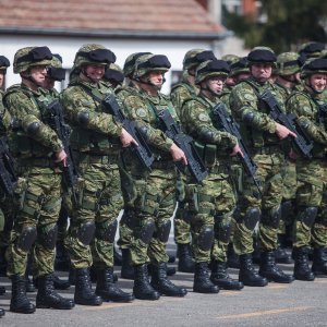 Ispraćaj 2. hrvatskog kontingenta u Poljsku