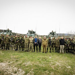 Croatian Dagger: Zajednička vojna vježba hrvatskih i britanskih vojnika u Kninu