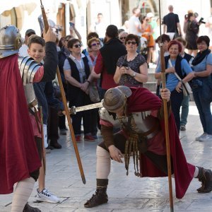 Split: Turisti u gradu na početku turističke sezone