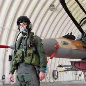 Povijesni let pukovnika Ninića na avionu F-16 u Izraelu