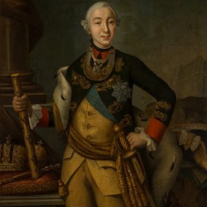 Nepoznati umjetnik, Portret cara Petra III., 1762.