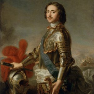 Jean Marc, Portret Petra I., prije 1717.