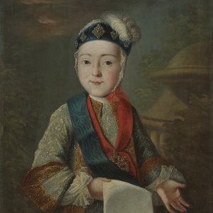 Nepoznati umjetnik, Portret velikoga kneza Pavla Petroviča, kraj 1750-ih – početak 1760-ih