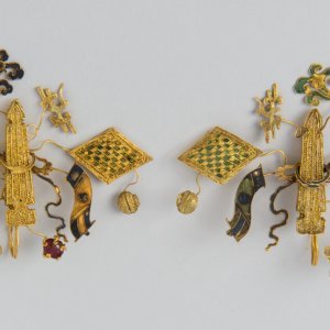 Kineski zlatni nakit, kraj 17. - početak 18. stoljeća