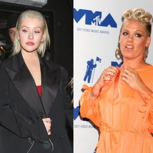 Christina Aguilera i Pink